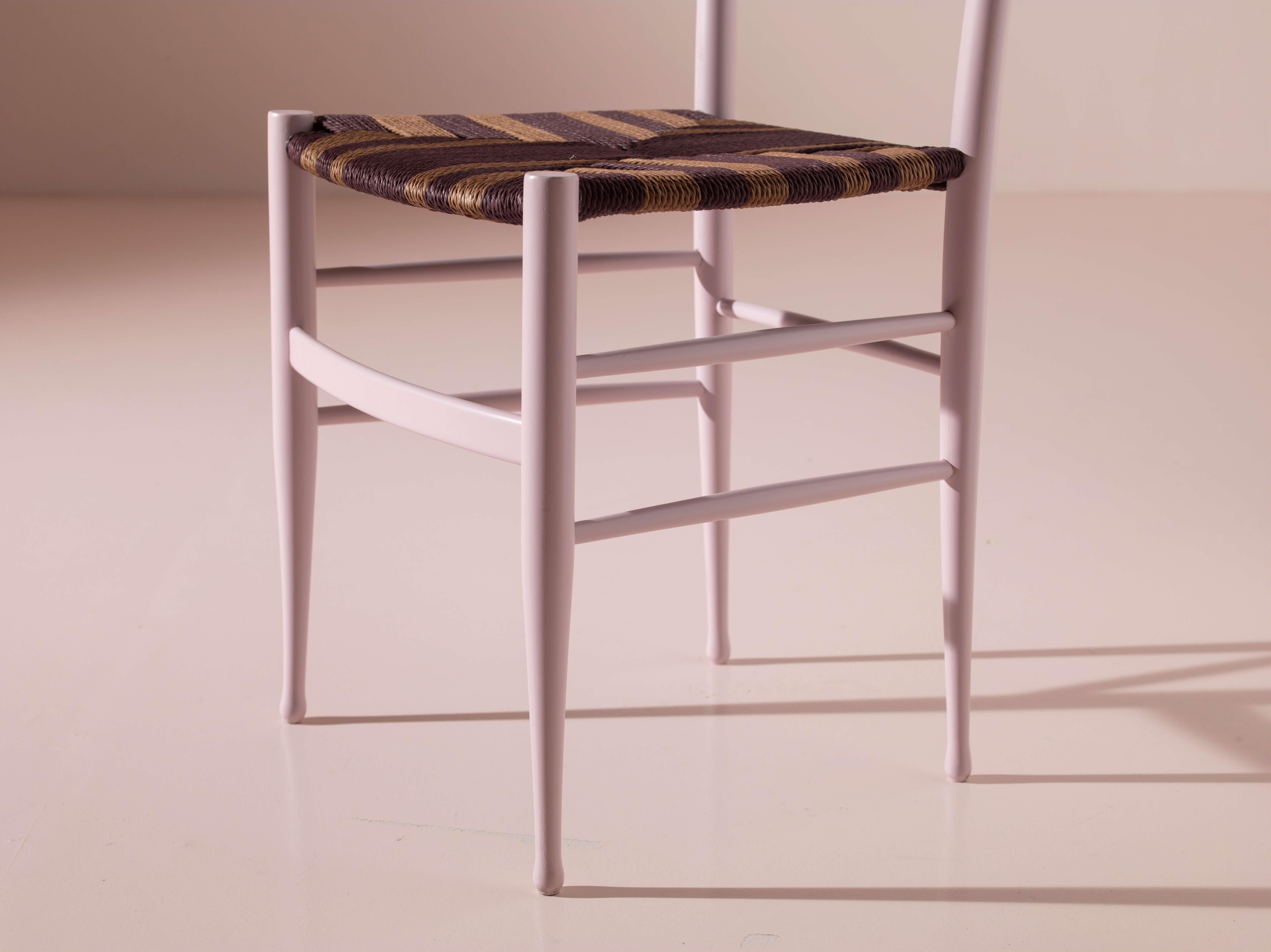 Ensemble de douze chaises Chiavari modèle Baletta, Italie, années 1960 en vente 12