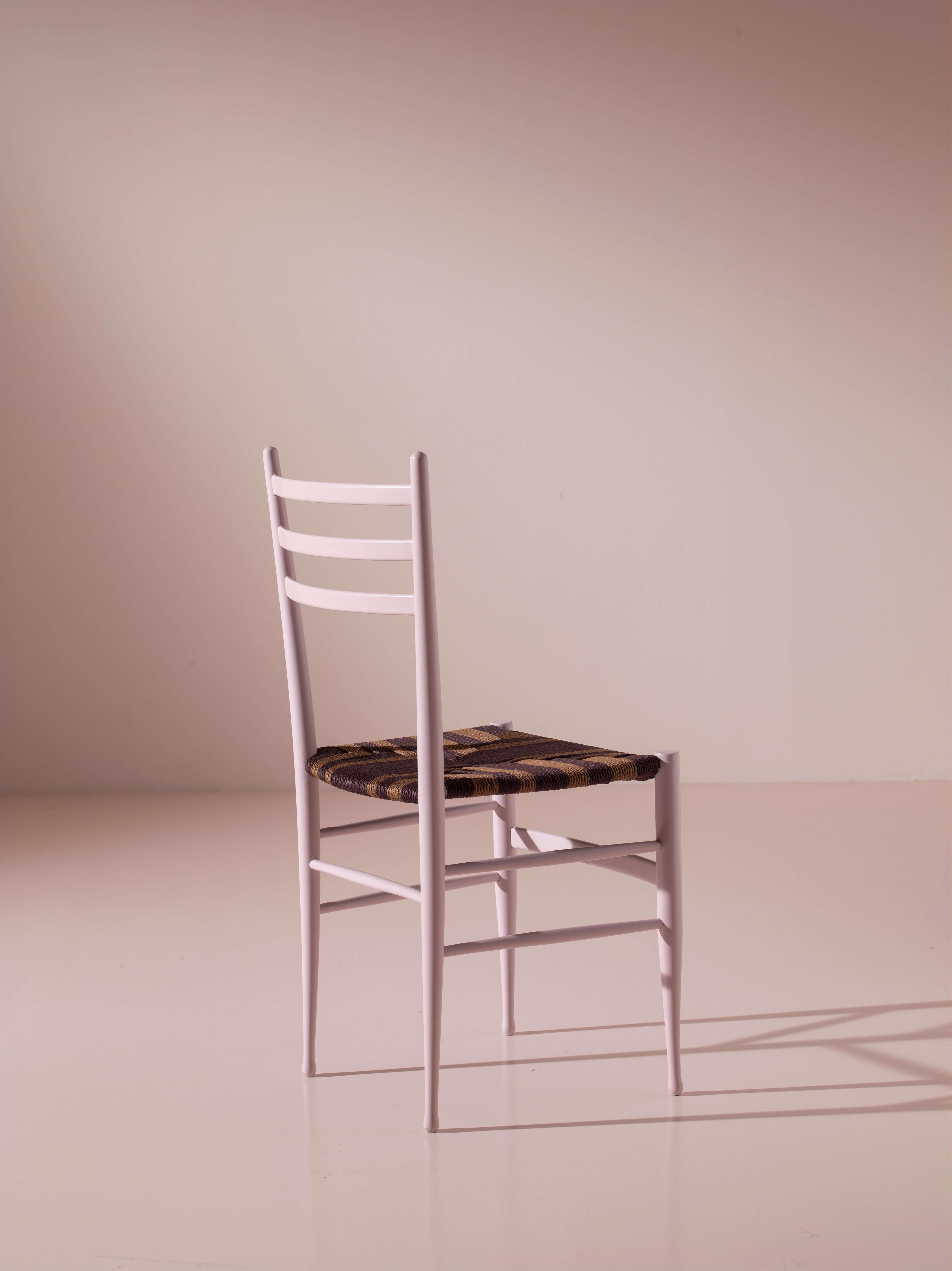 Ensemble de douze chaises Chiavari modèle Baletta, Italie, années 1960 en vente 2