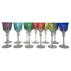 Servizio da tavola in cristallo Art Deco