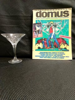 Set of Twelve Crystal Martini Glasses by Christinenhutte, Germany