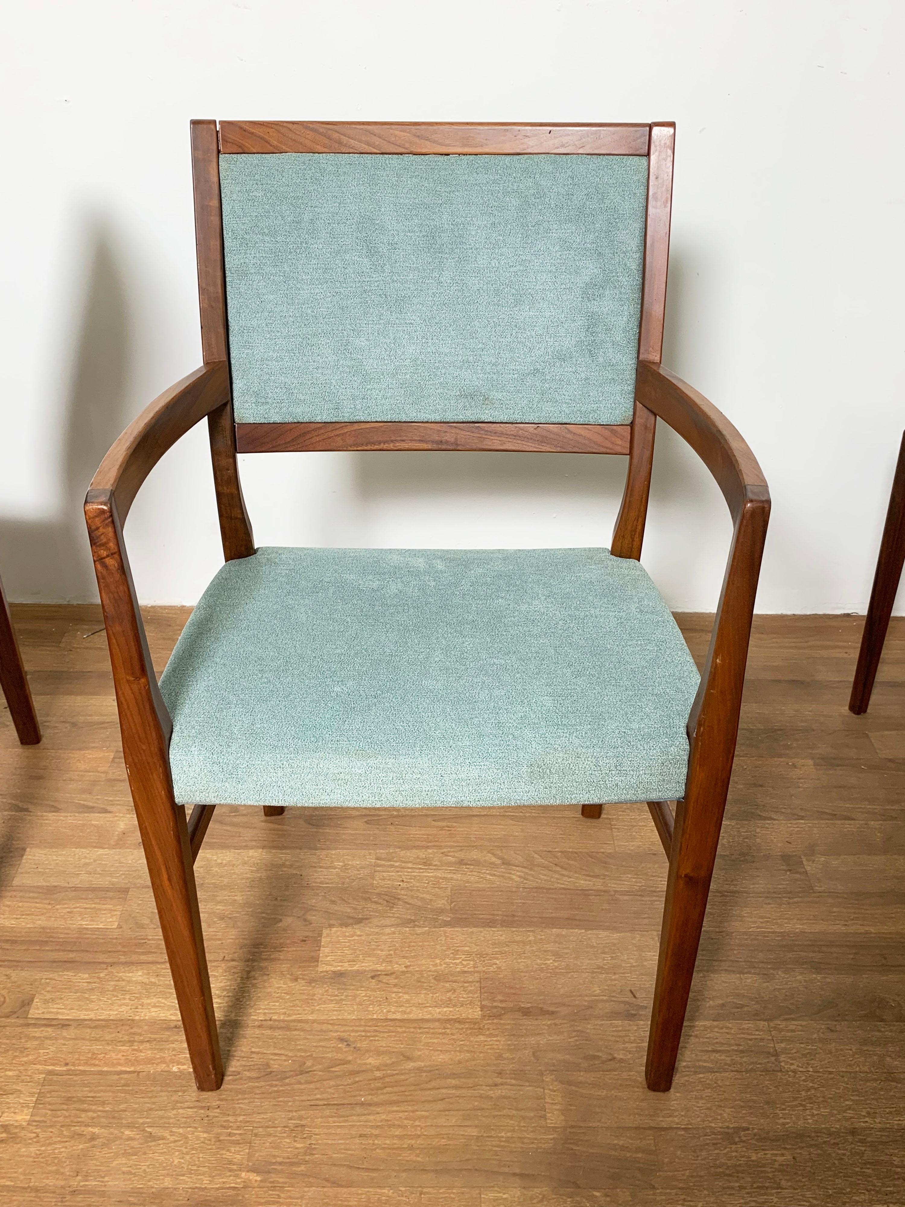 Set of Twelve Danish Modern Teak Dining Chairs by Svegards, Sweden, Circa 1970s In Good Condition In Peabody, MA