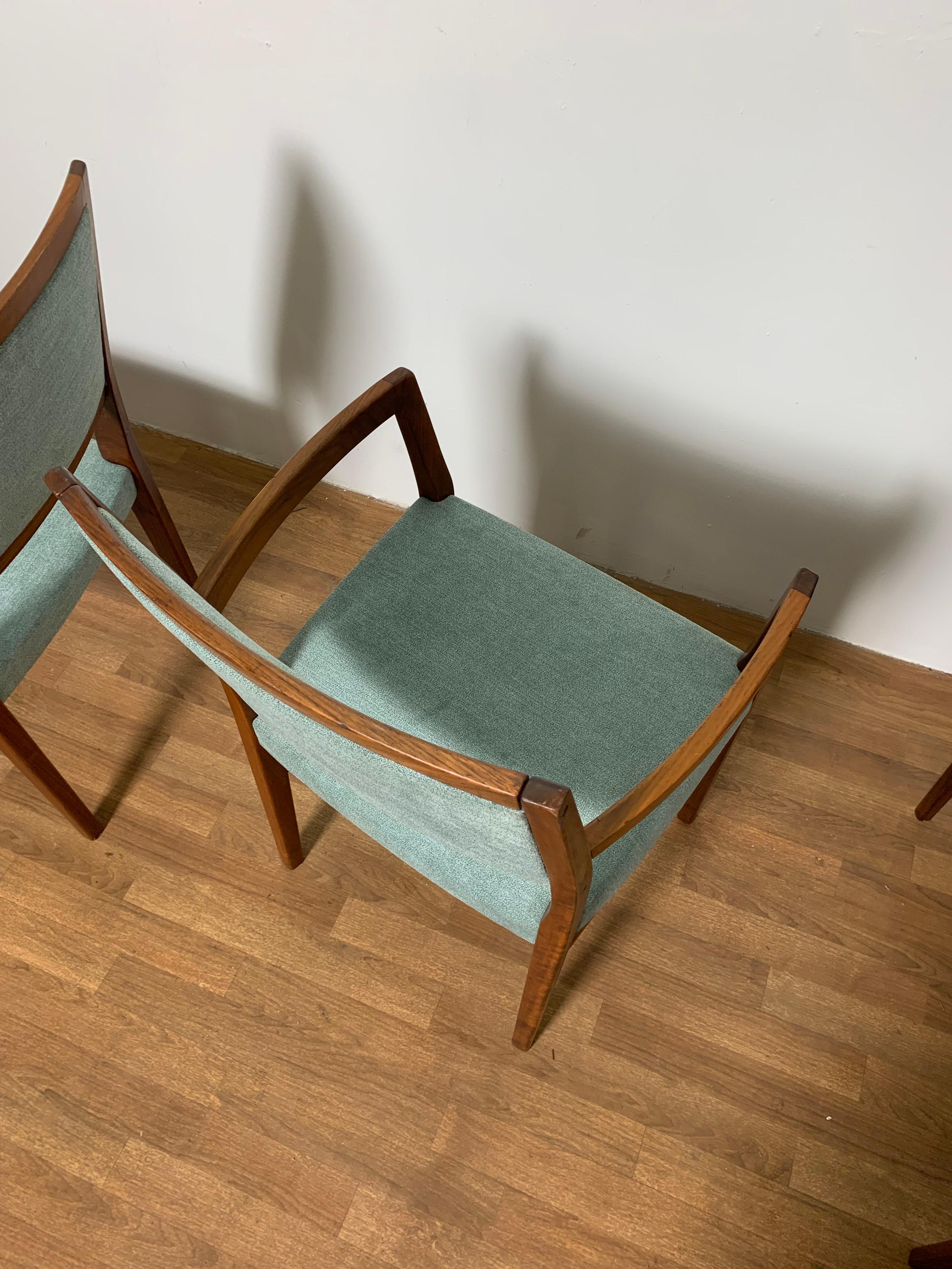 Set of Twelve Danish Modern Teak Dining Chairs by Svegards, Sweden, Circa 1970s 1