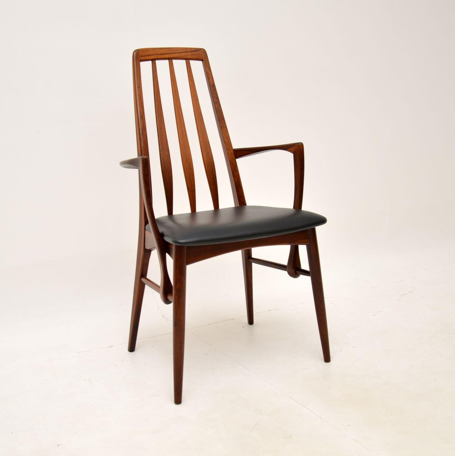 Mid-20th Century Set of Twelve Danish Vintage Dining Chairs by Niels Koefoed For Sale