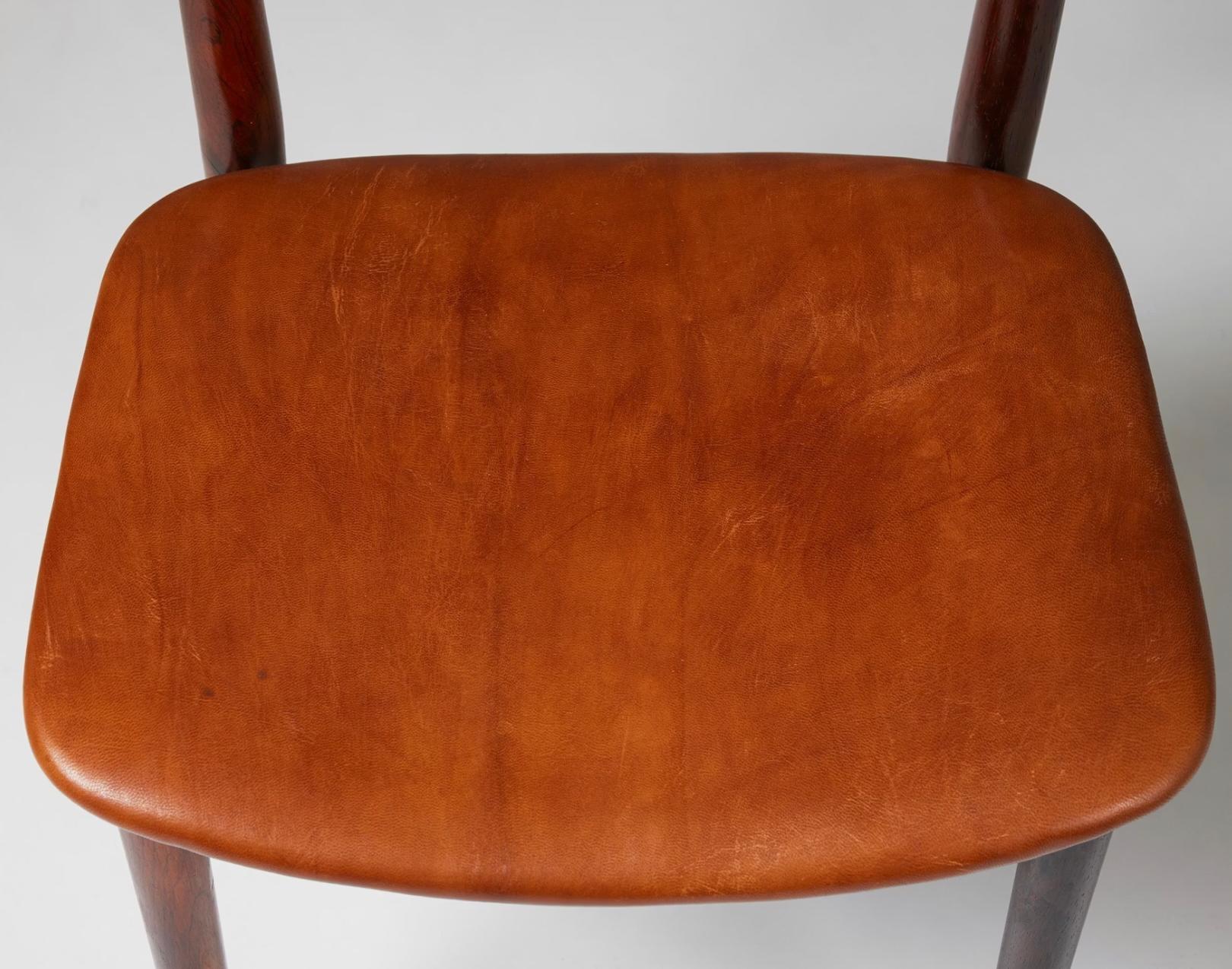 Satz von zwölf EsszimmerstühlenGestaltet von Börge Rammeskov für Helge Sibast Möbler (Mitte des 20. Jahrhunderts) im Angebot