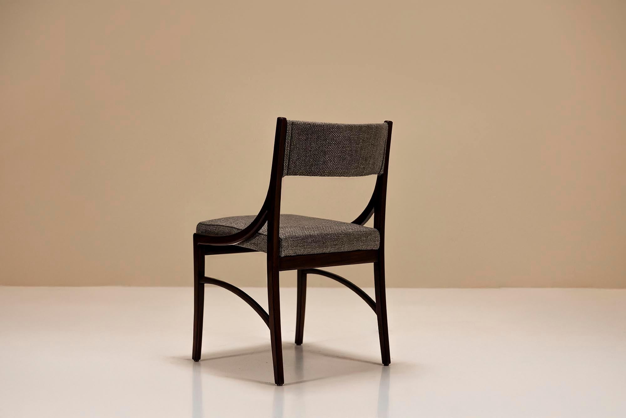 Set of Twelve Dining Room Chairs Model 110 by Ico Parisi, Italy 1960s Bon état - En vente à Hellouw, NL