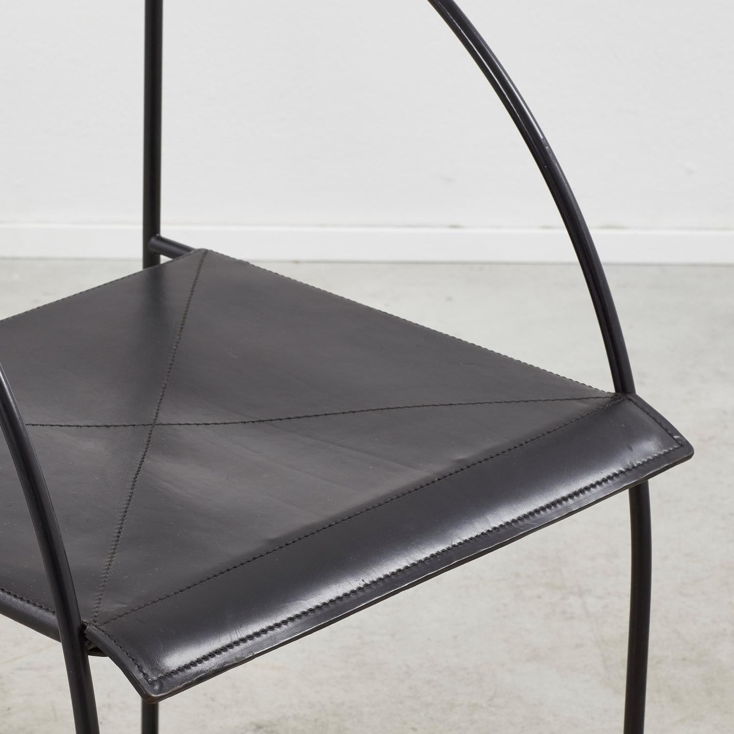 Satz von zwölf Francesco Soro 'Patoz' Stühlen für ICF - Italien, 1990er Jahre im Angebot 2