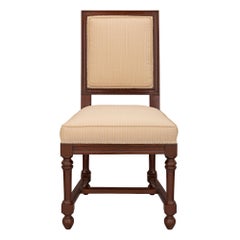 Set of Twelve French 19th Century Mahogany Dining Chairs