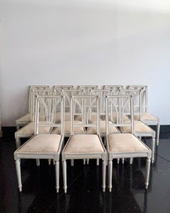 Set of twelve French 19th Century Side Chairs