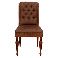 Set of Twelve French Late 19th Century Restauration Style Side Chairs