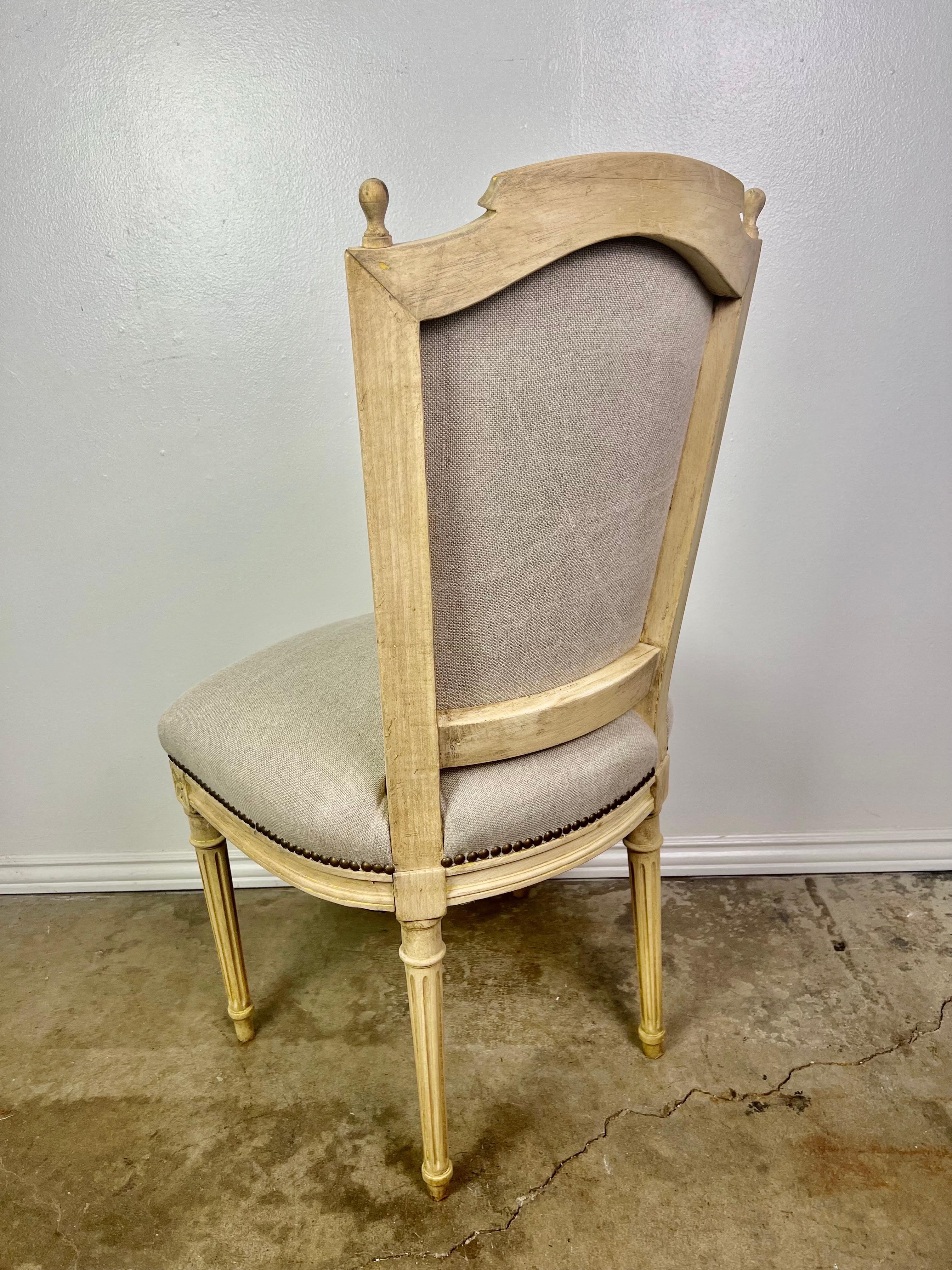 Set of Twelve French Louis XVI Style Dining Chairs, circa 1930s 10