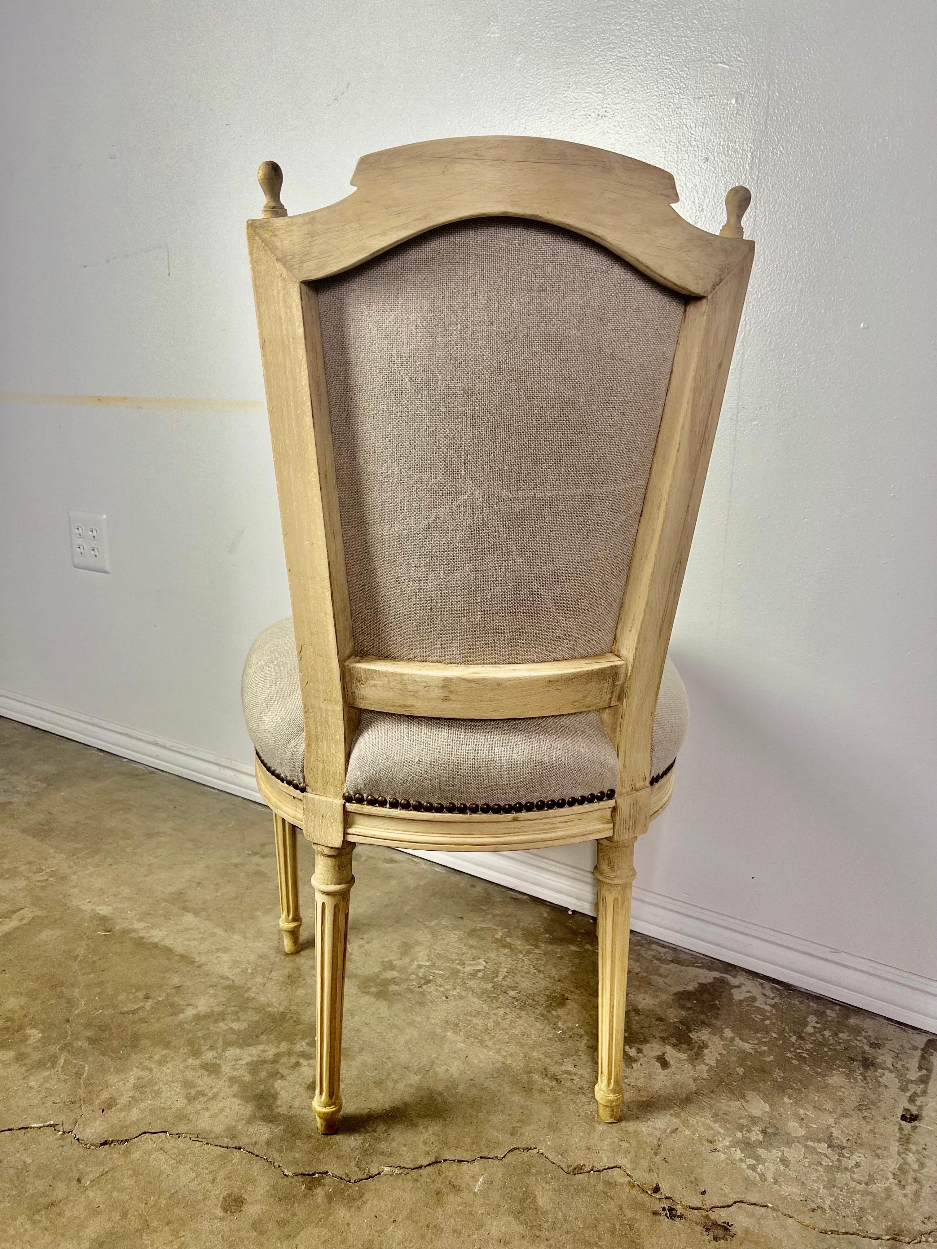 Set of Twelve French Louis XVI Style Dining Chairs, circa 1930s 11
