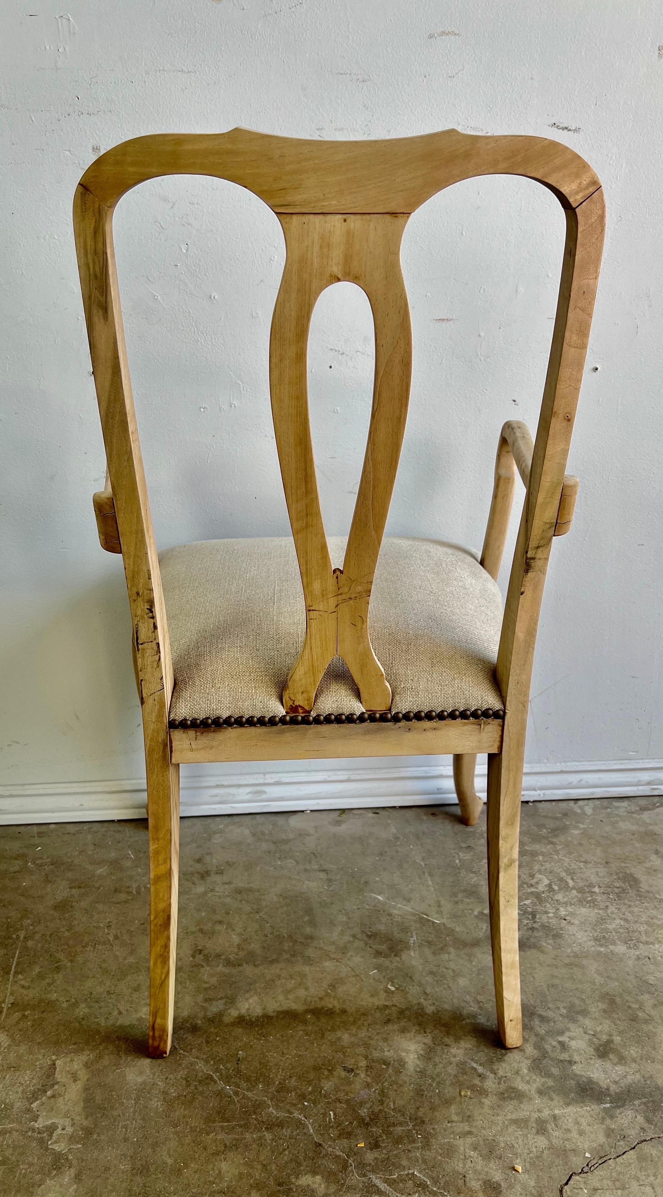Set of Twelve French Provincial Style Dining Chairs 4