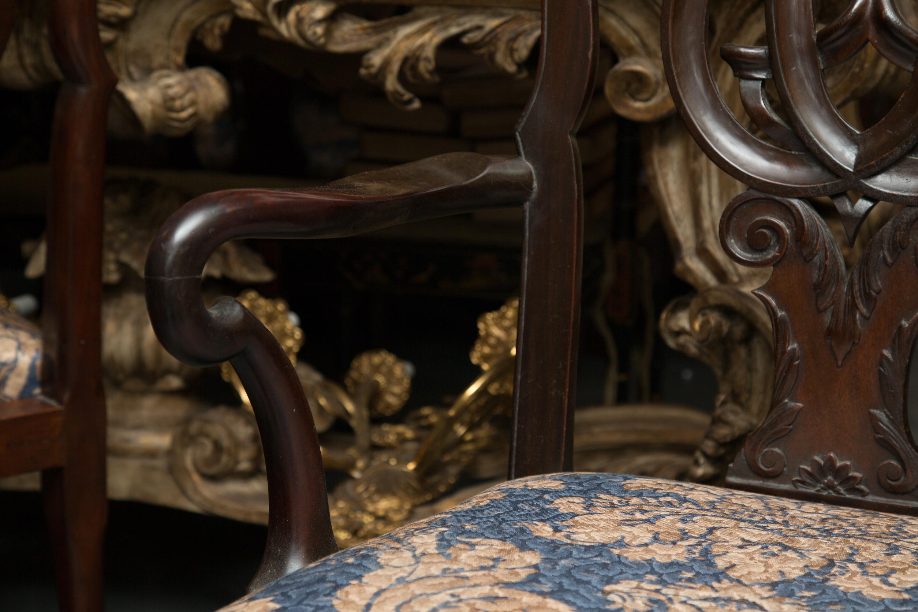 19th Century Set of Twelve George II Style Dining Chairs