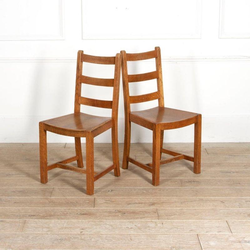 20th Century Set of Twelve Heals Dining Chairs