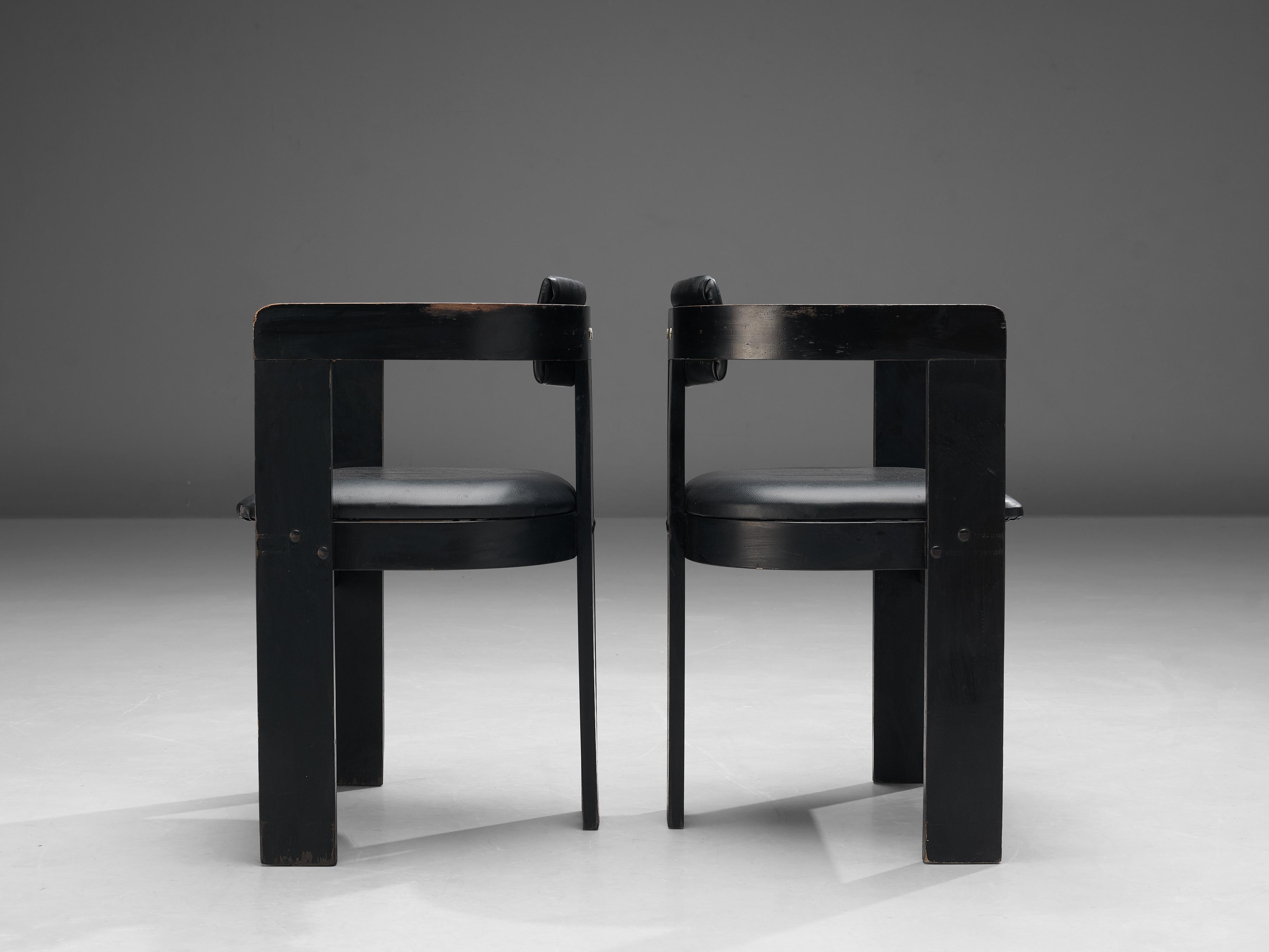 Set of Twelve Italian Armchairs with Bentwood Frames 1