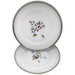 Set of Twelve Italian Modern Glass Plates