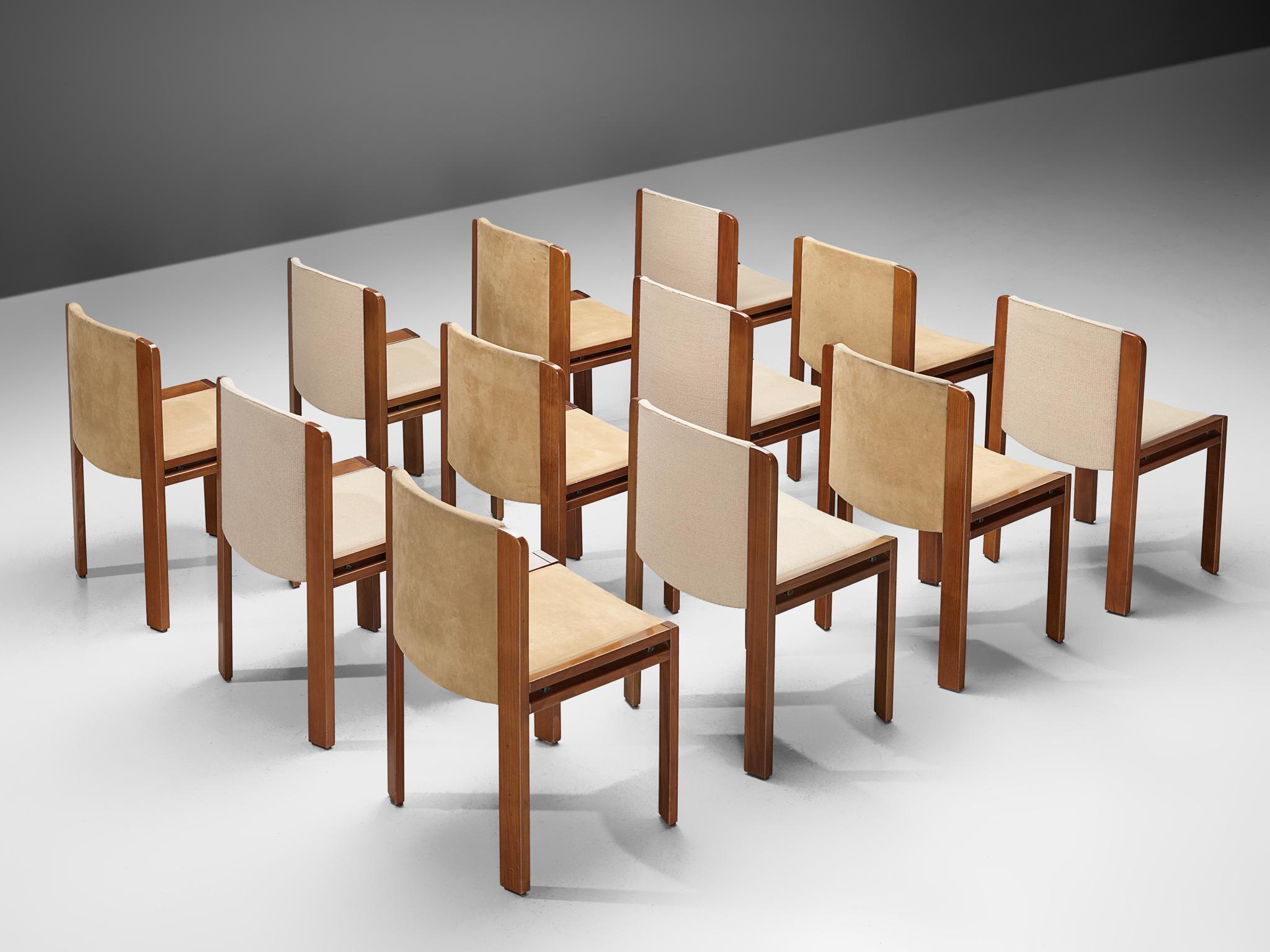 Mid-Century Modern Set of Twelve Joe Colombo '300' Dining Chairs