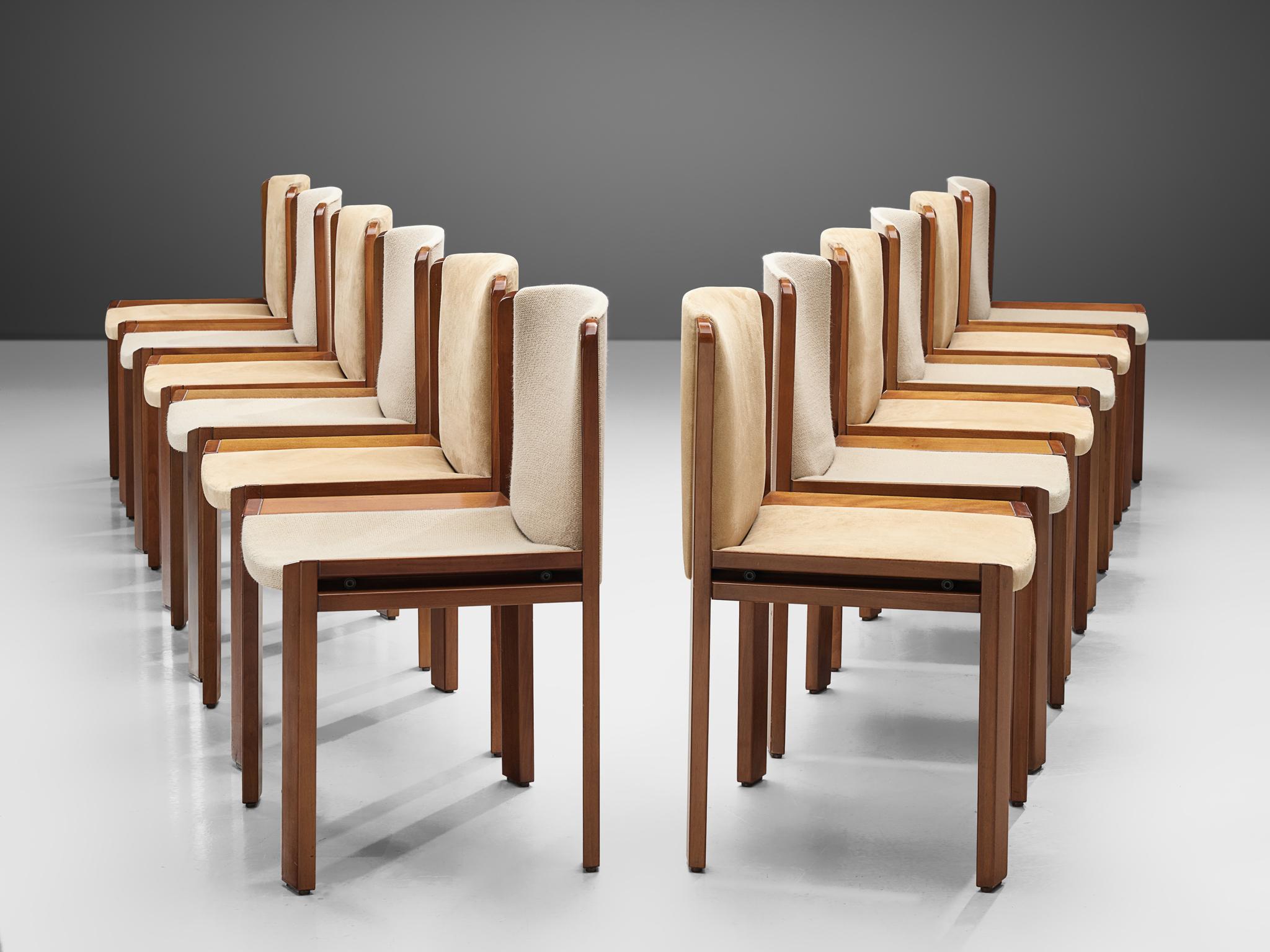 Italian Set of Twelve Joe Colombo '300' Dining Chairs