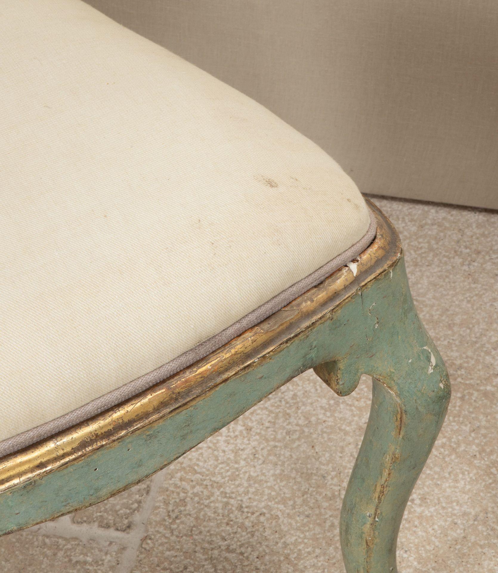 Set of Twelve Late 18th Century Italian Dining Chairs im Angebot 4