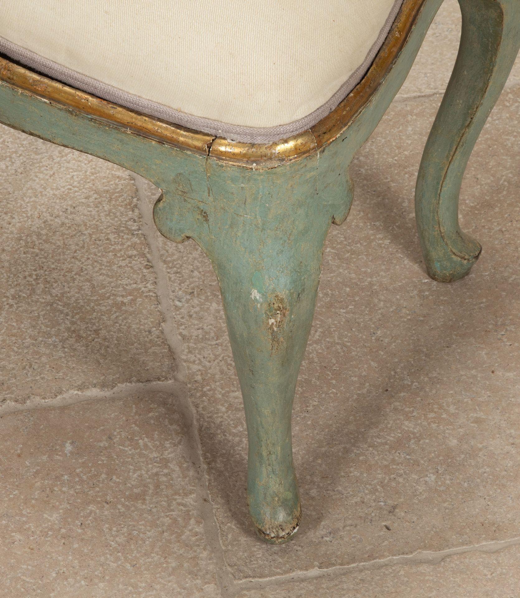 Set of Twelve Late 18th Century Italian Dining Chairs im Angebot 6