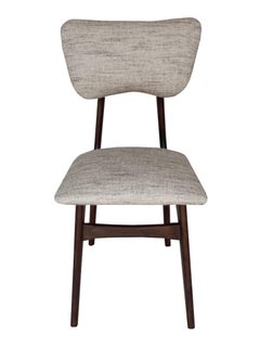 Juego de Doce Sillas de Comedor Mariposa de Mediados de Siglo, Algodón Peonía, Polonia, Años 60