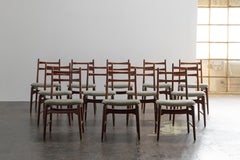 Set of Twelve Mid-Century Teak Dining Chairs by Wilkhahn Germany, 1958