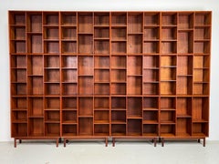 Set of Twelve Modular Bookcases by Peter Hvidt and Orla Mølgaard-Nielsen