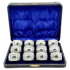 Set of Twelve Napkin Rings