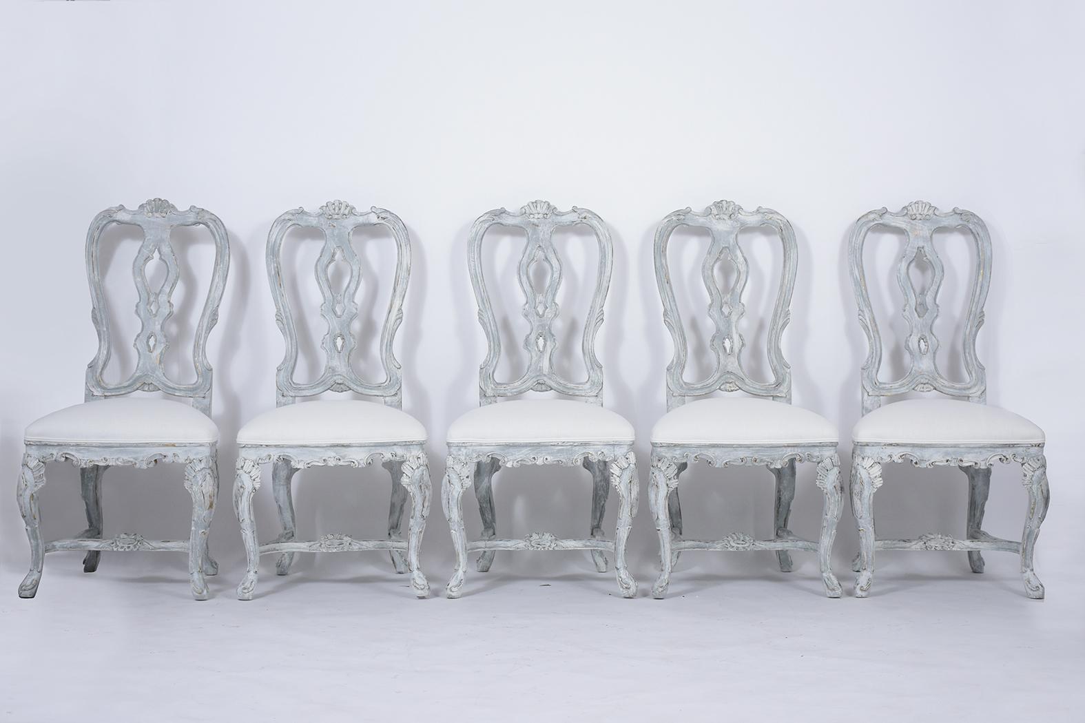 Early 20th Century Set of Twelve Italian Dining Chairs