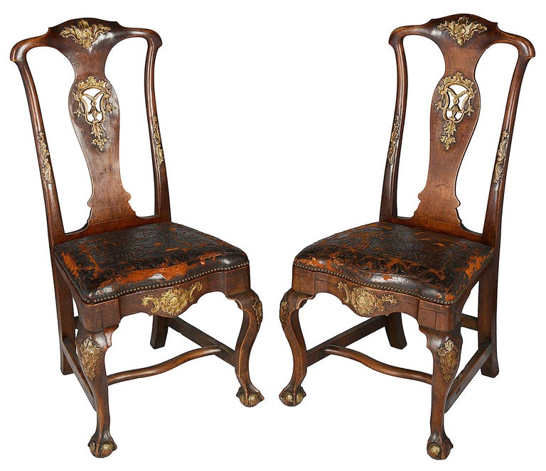 Set of Twelve Portuguese 18th Century Dining Chairs For Sale at 1stDibs