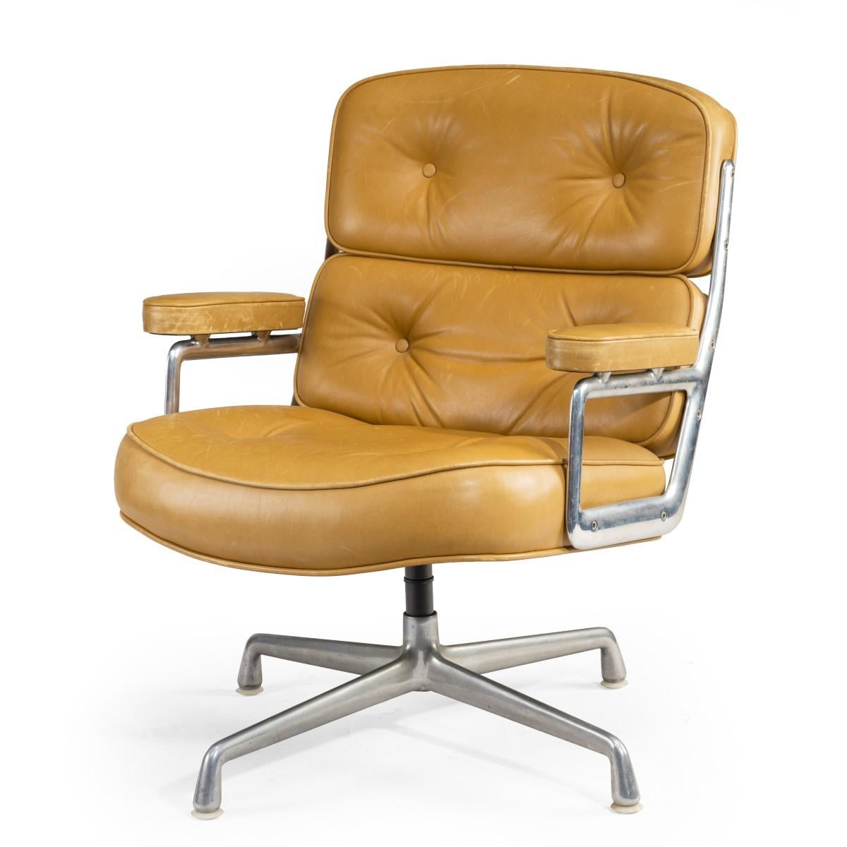 European Set of Twelve Swivel “Time Life Chairs” Designed by Charles & Ray Eames