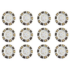 Set of Twelve T. Goode & Co. Dinner Plates