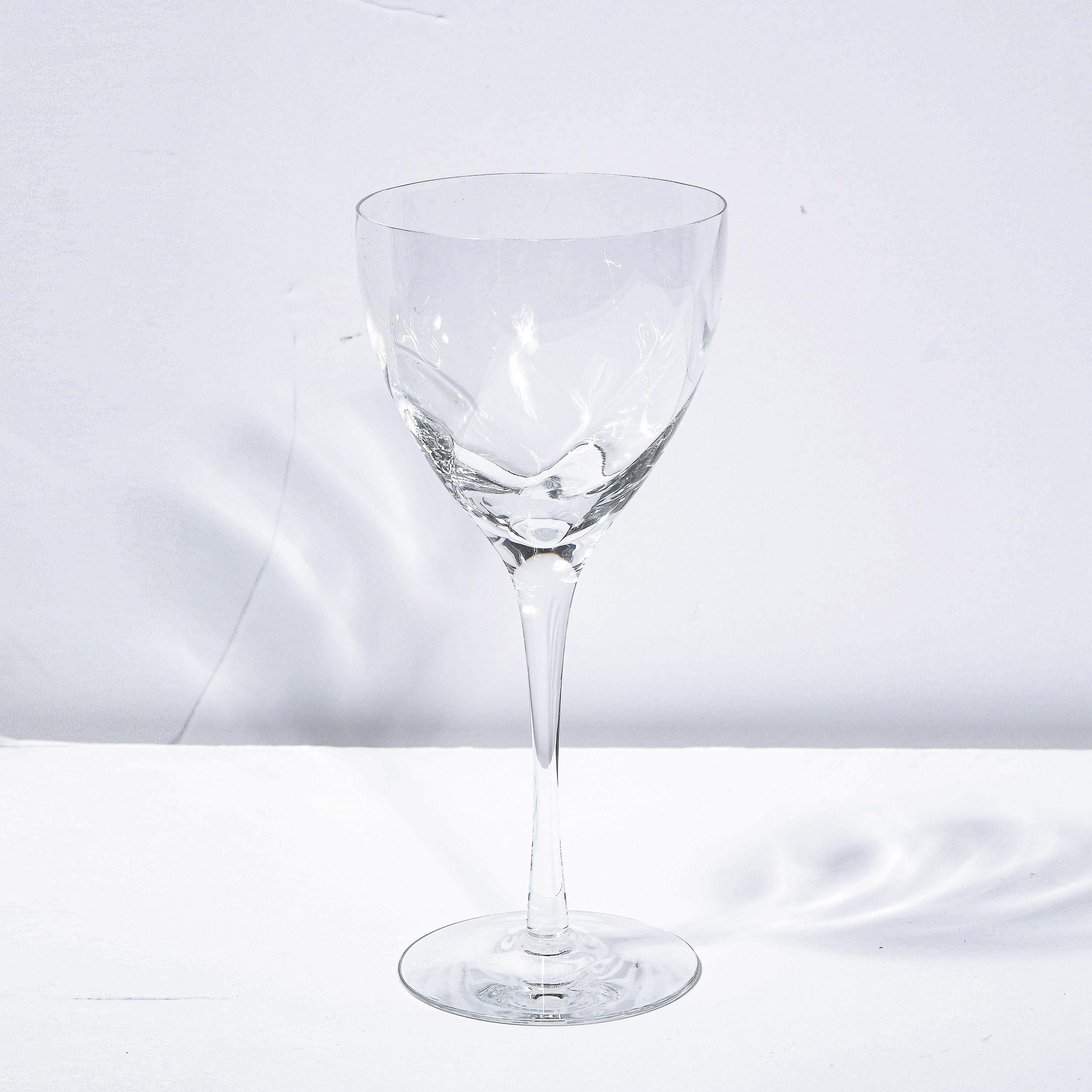 tiffany wine glasses