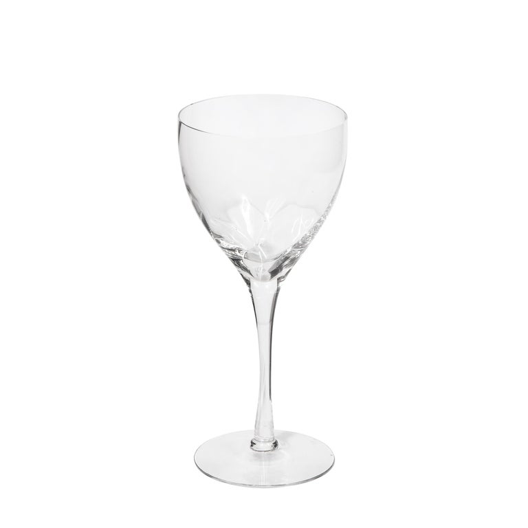 Set of Twelve Textured Translucent Crystal Wine/ Water Glasses by Tiffany  and Co. at 1stDibs | vintage tiffany glassware, tiffany wine glasses,  tiffany champagne flutes