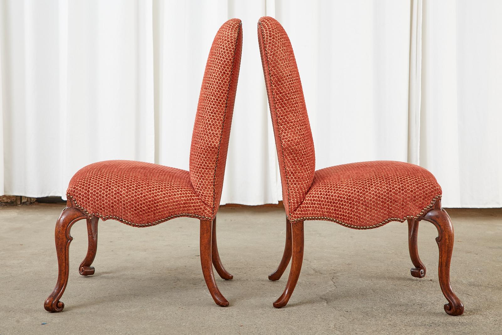 Set of Twelve Therien Studio Baroque Style Dining Chairs 3