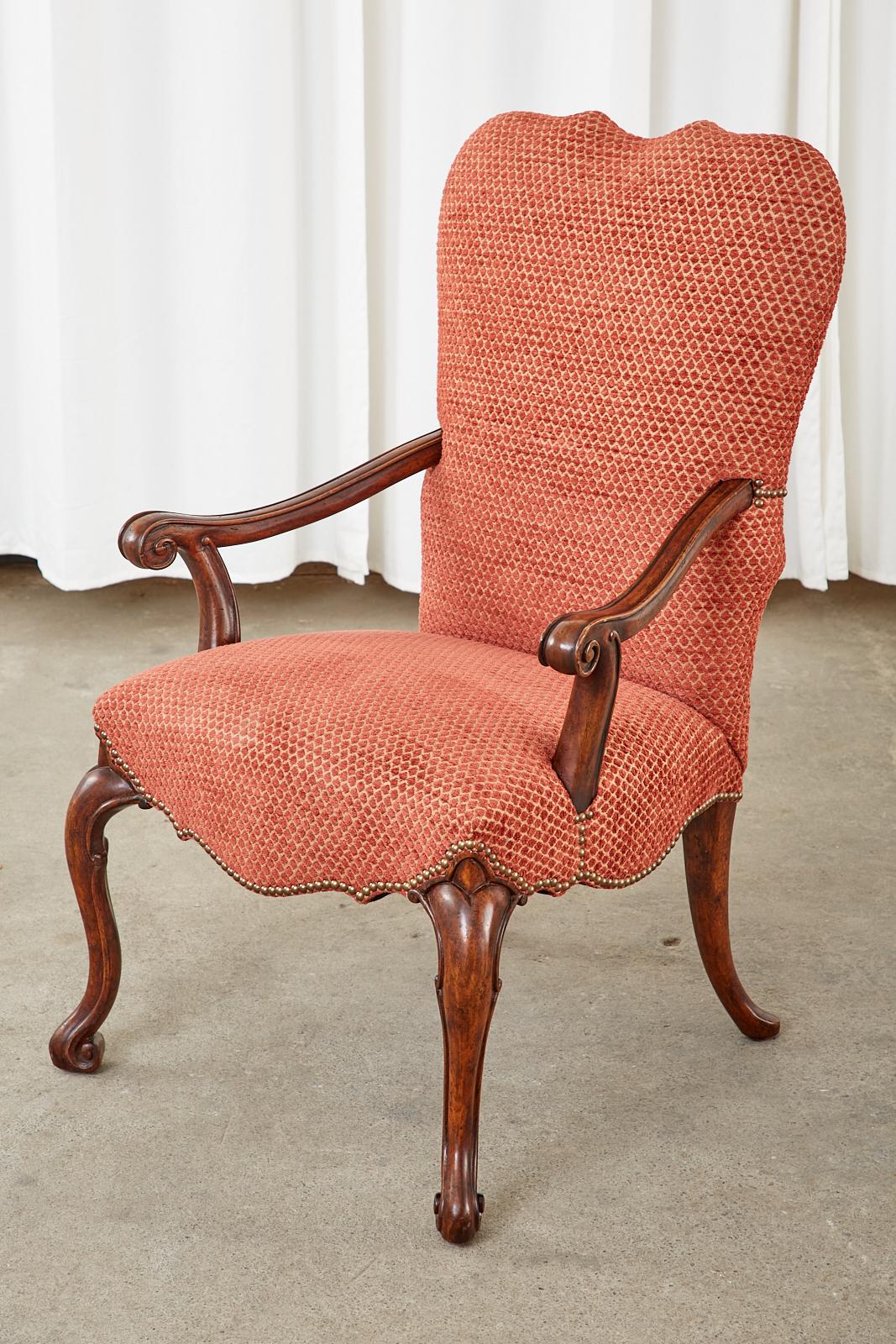 Set of Twelve Therien Studio Baroque Style Dining Chairs 5