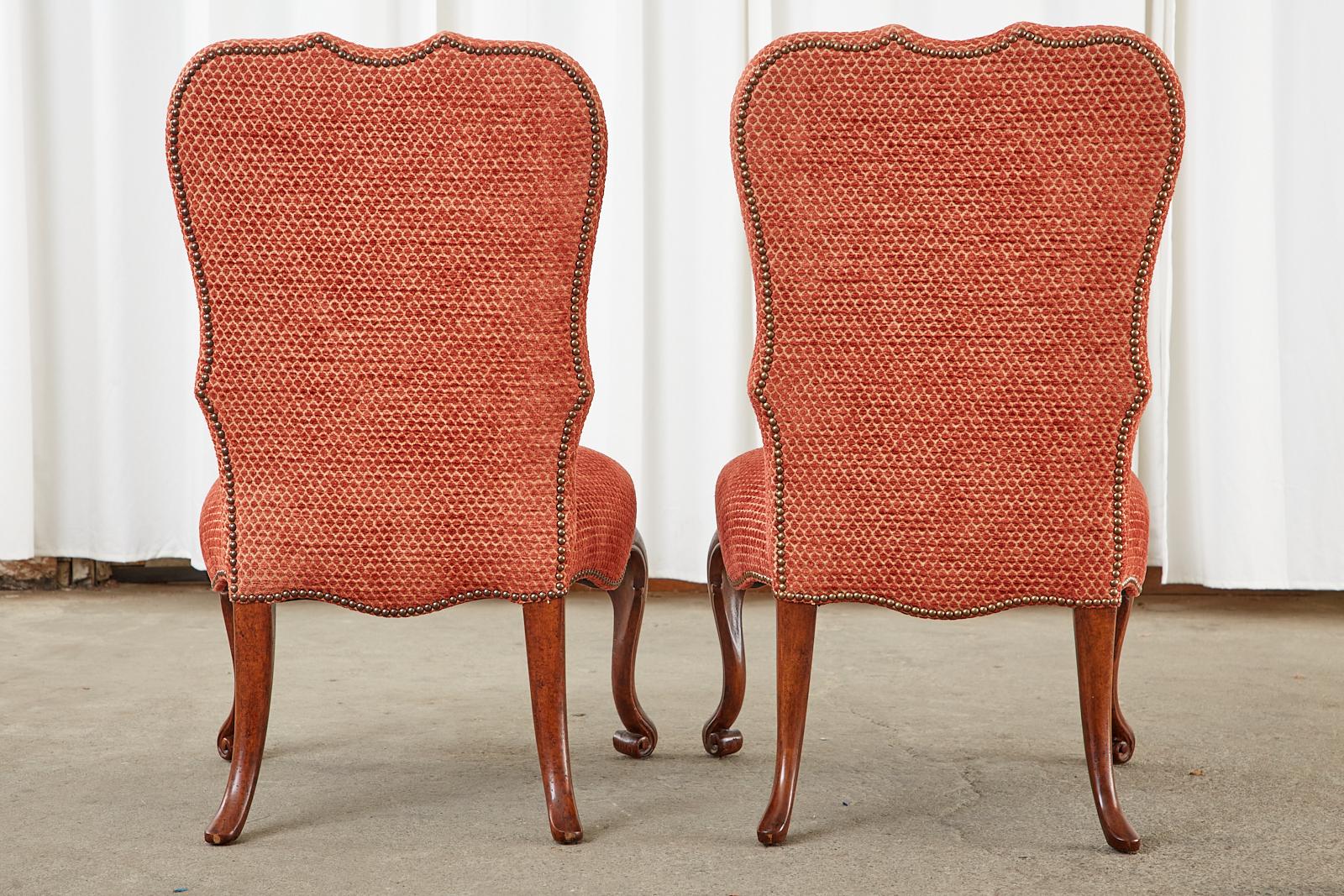 Set of Twelve Therien Studio Baroque Style Dining Chairs 6