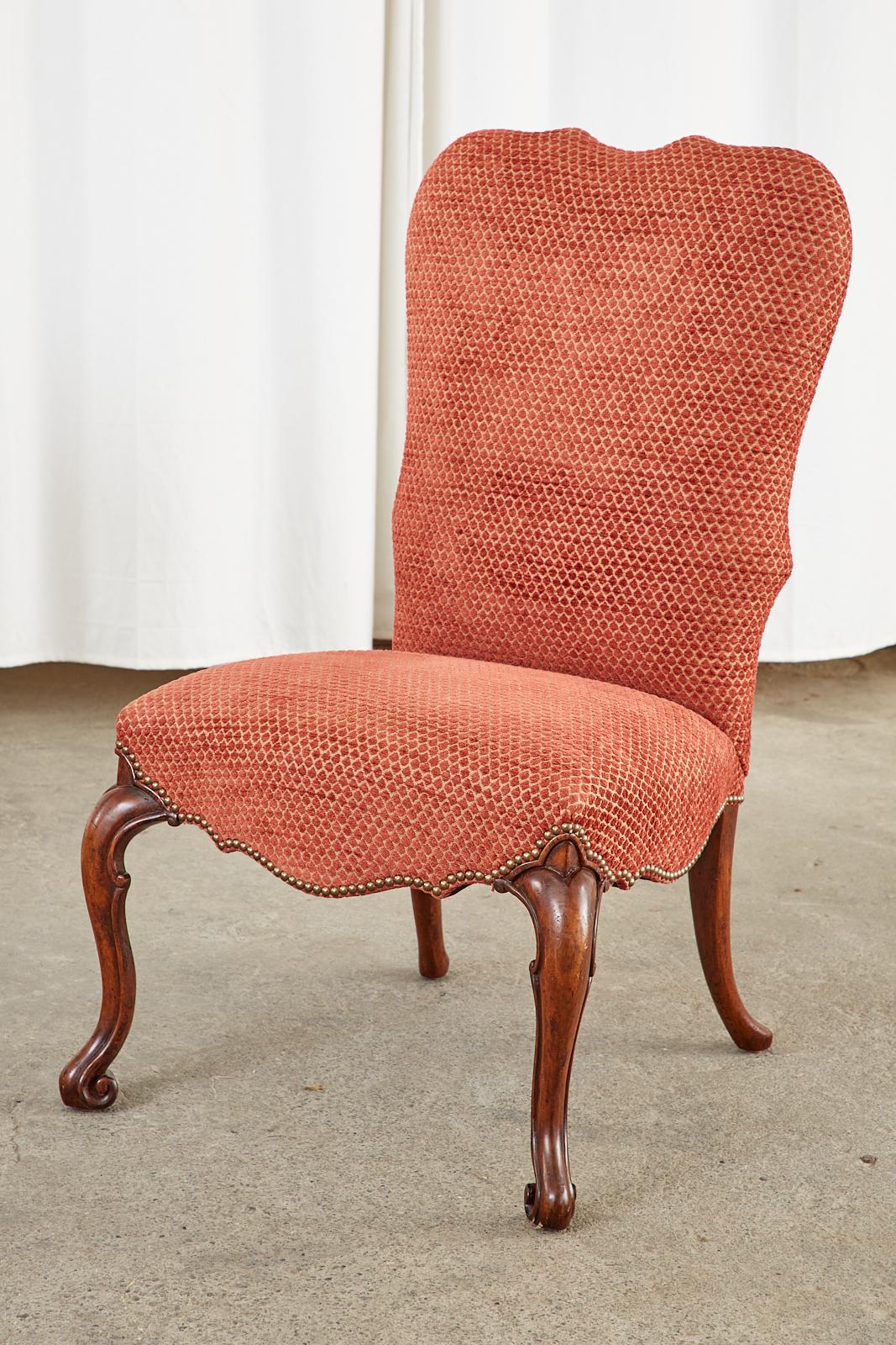 Set of Twelve Therien Studio Baroque Style Dining Chairs 8