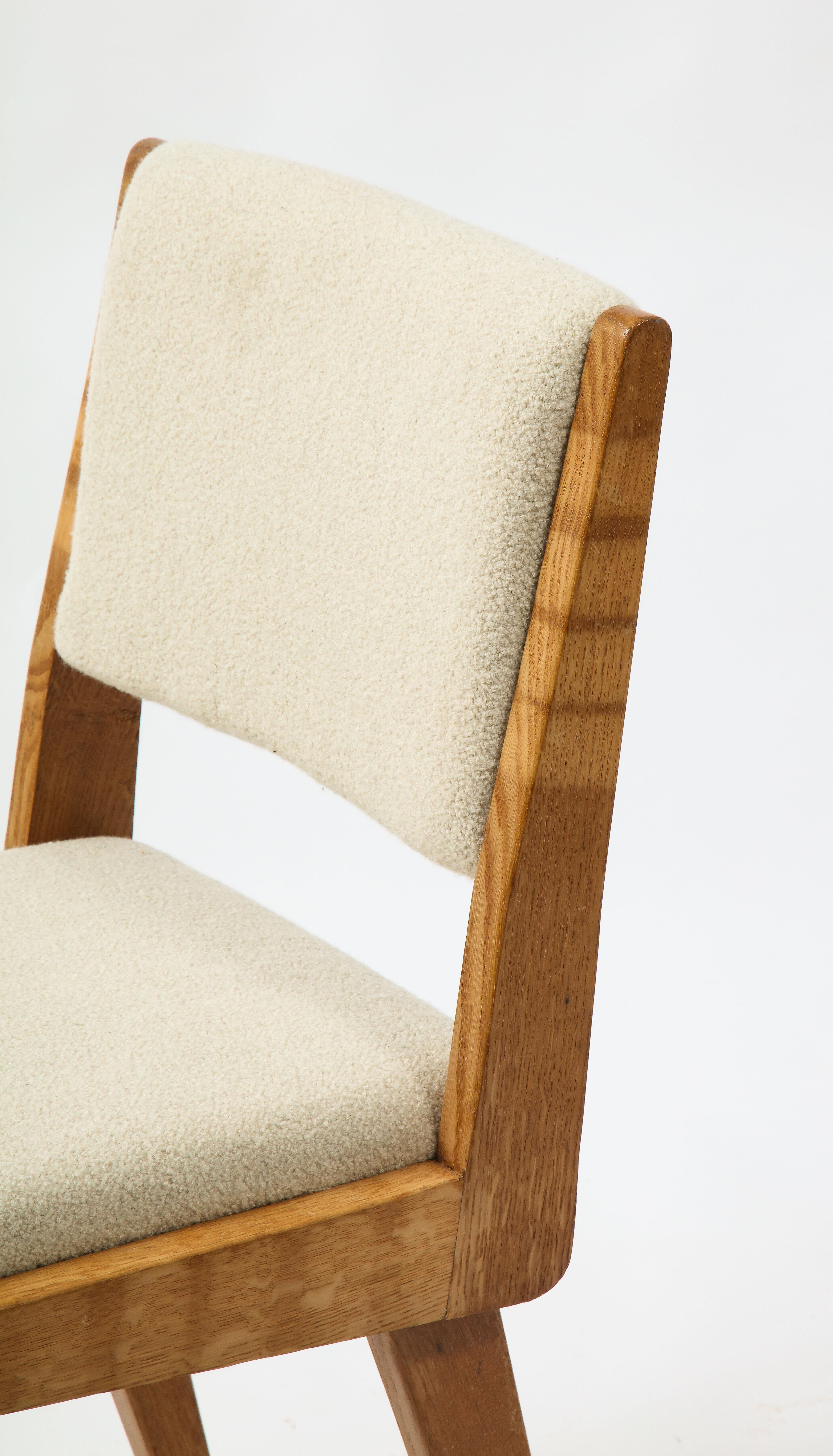 Set di 12 sedie da pranzo imbottite in Oak Oak di Jens Risom, USA 1960 In condizioni buone in vendita a New York, NY