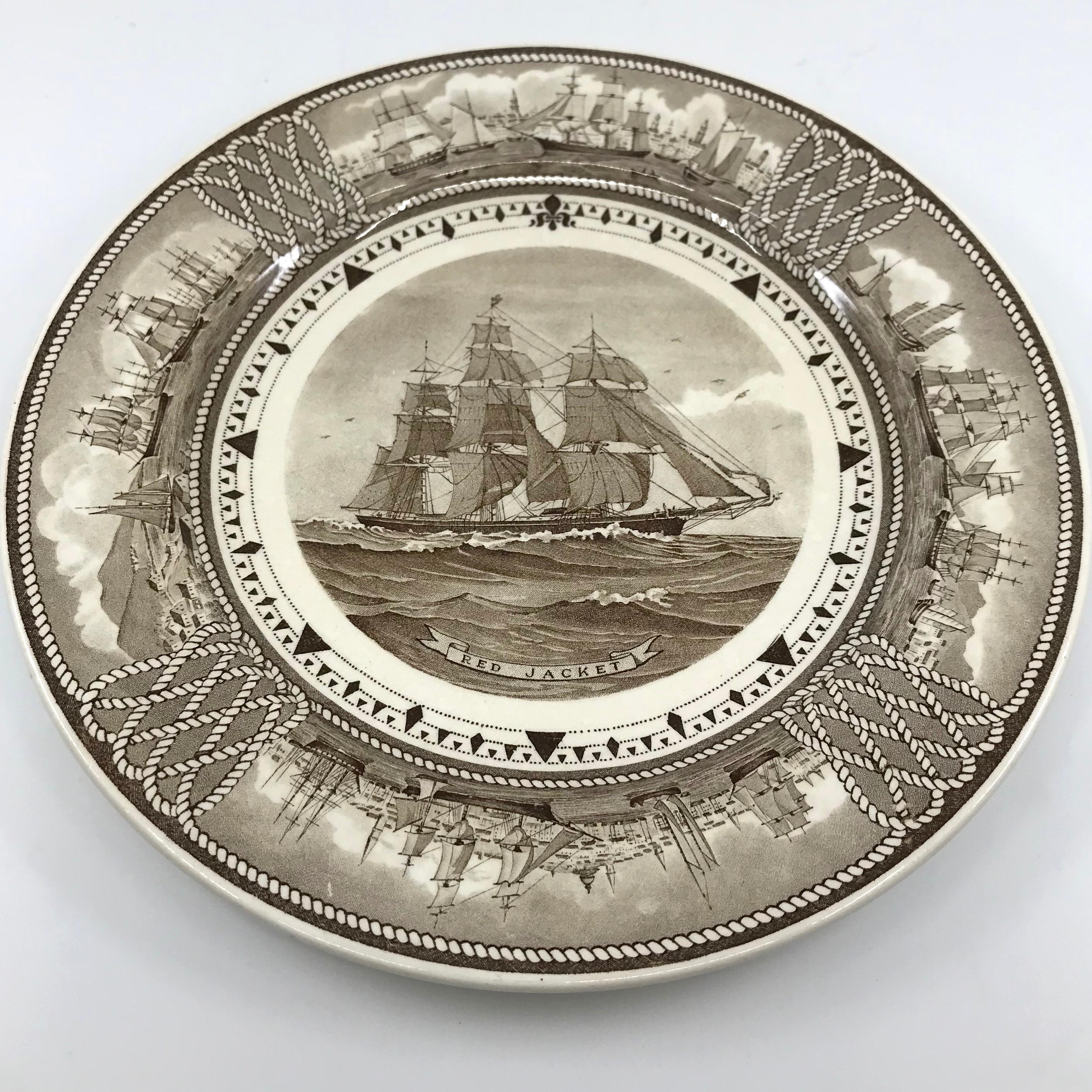 wedgwood ship plates