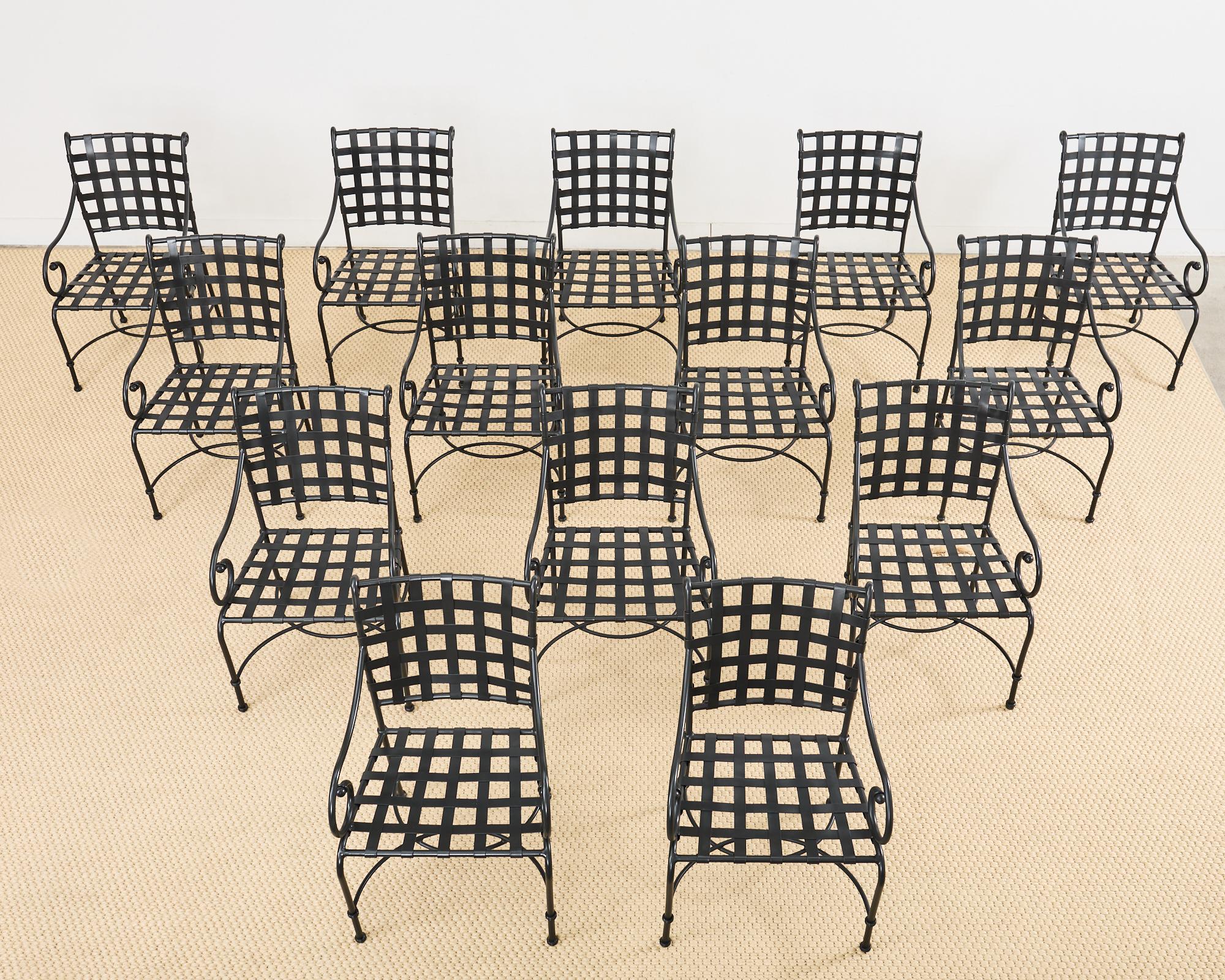 Conjunto de veintiuna piezas Richard Frinier para Brown Jordan Suite florentina en venta 7