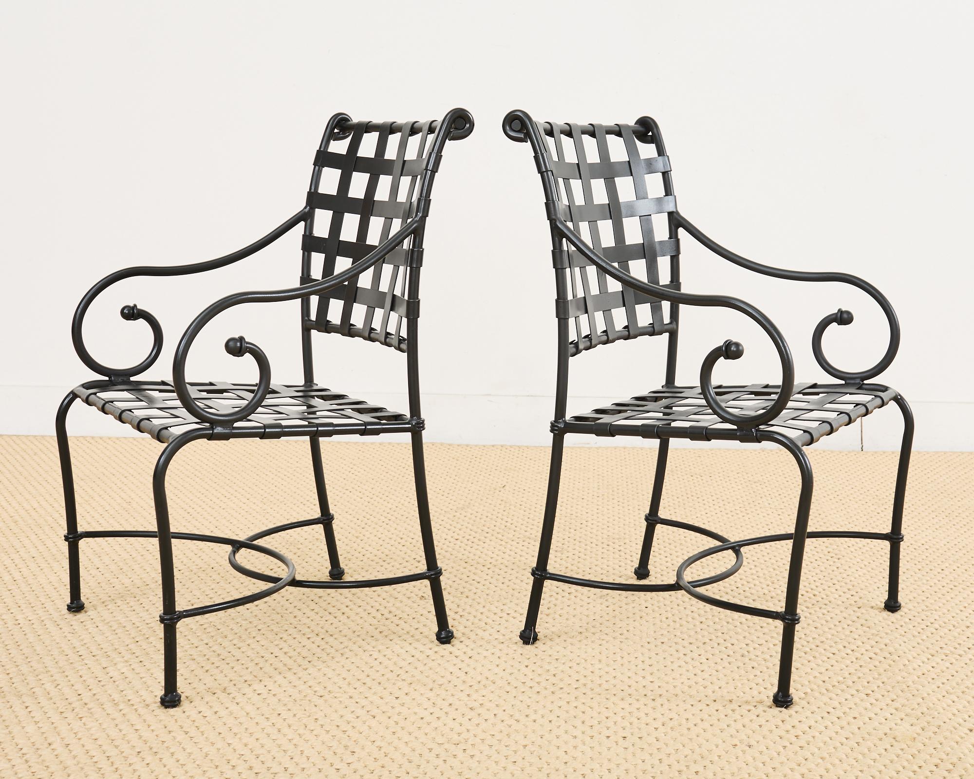 Conjunto de veintiuna piezas Richard Frinier para Brown Jordan Suite florentina en venta 9
