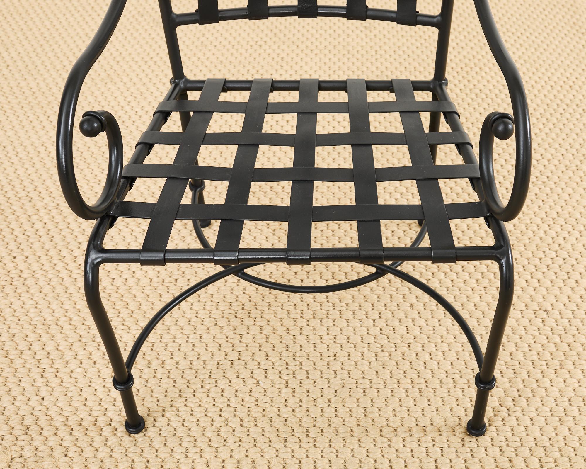 Conjunto de veintiuna piezas Richard Frinier para Brown Jordan Suite florentina en venta 11