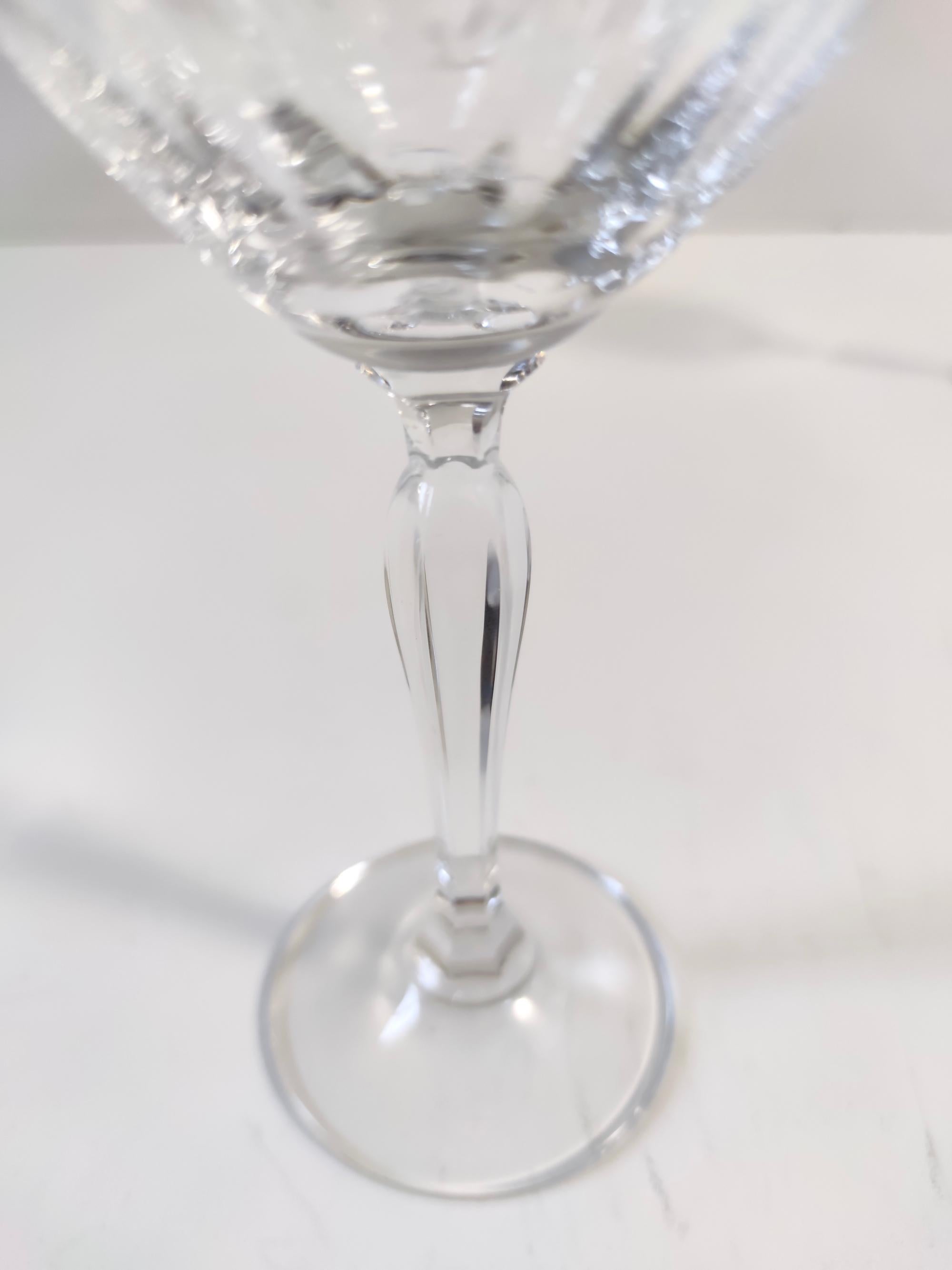 Cristal Ensemble de vingt-de-deux verres à boire postmodernes en cristal de Spiegelau, Allemagne en vente