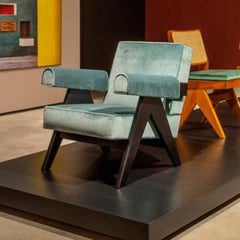 Set of Two 053 Capitol Complex Armchair by Pierre Jeanneret for Cassina