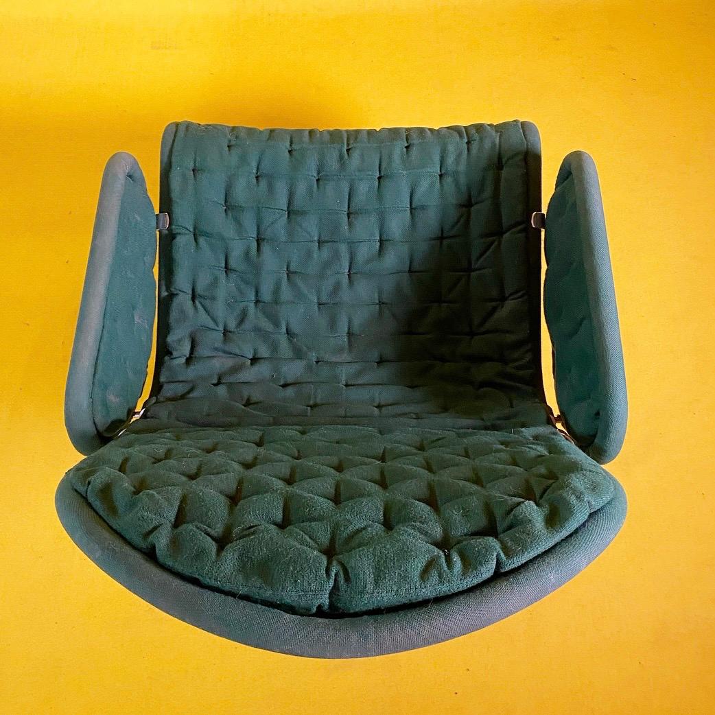 Set of Two 1-2-3 Deluxe Armrest Chairs by Verner Panton for Fritz Hansen, 1970s For Sale 1