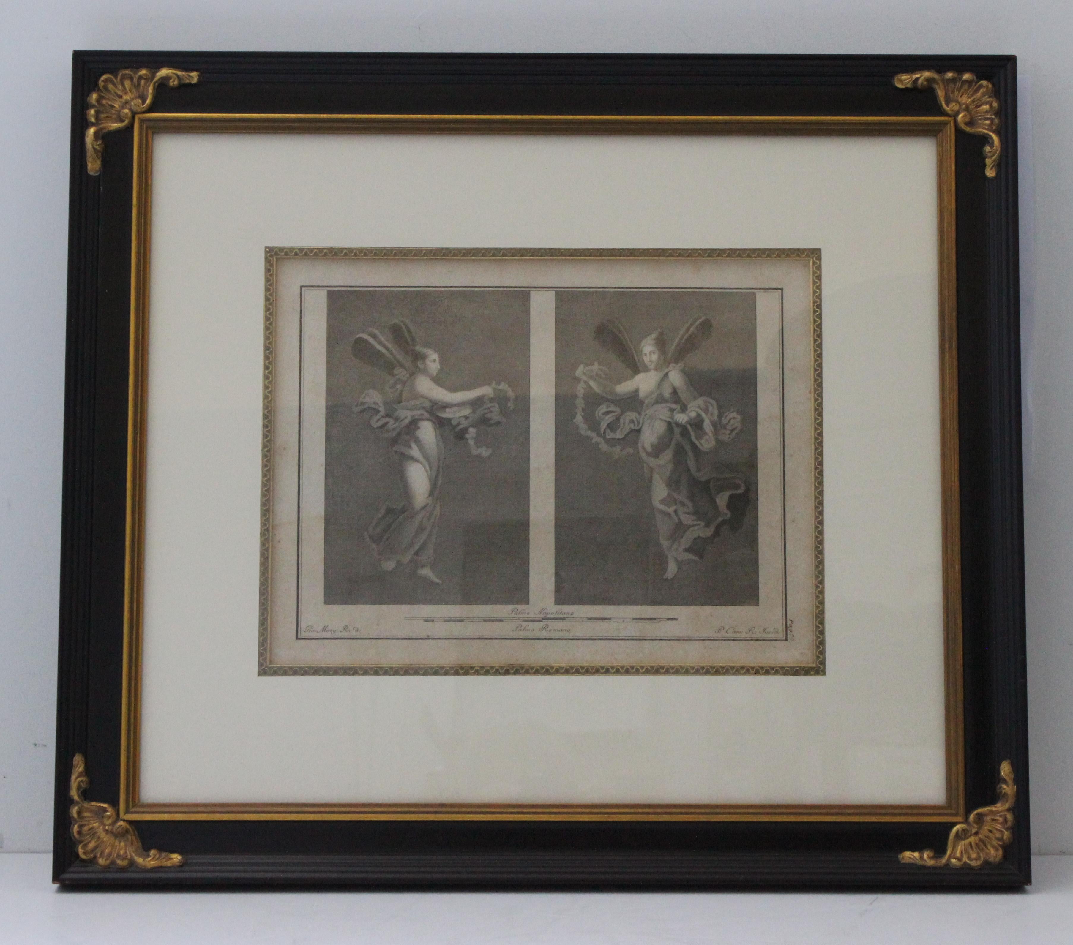 Set of Two 18th Century Classical Engravings For Sale 4