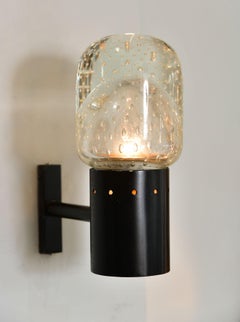 Set of Two 1950s Italian Seguso Bubble Wall Lights