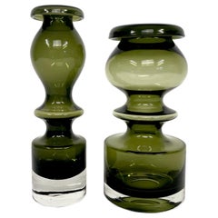Set of Two 1966 Pompadour Vases by Finnish Designer Nanny Still for Riihimäen