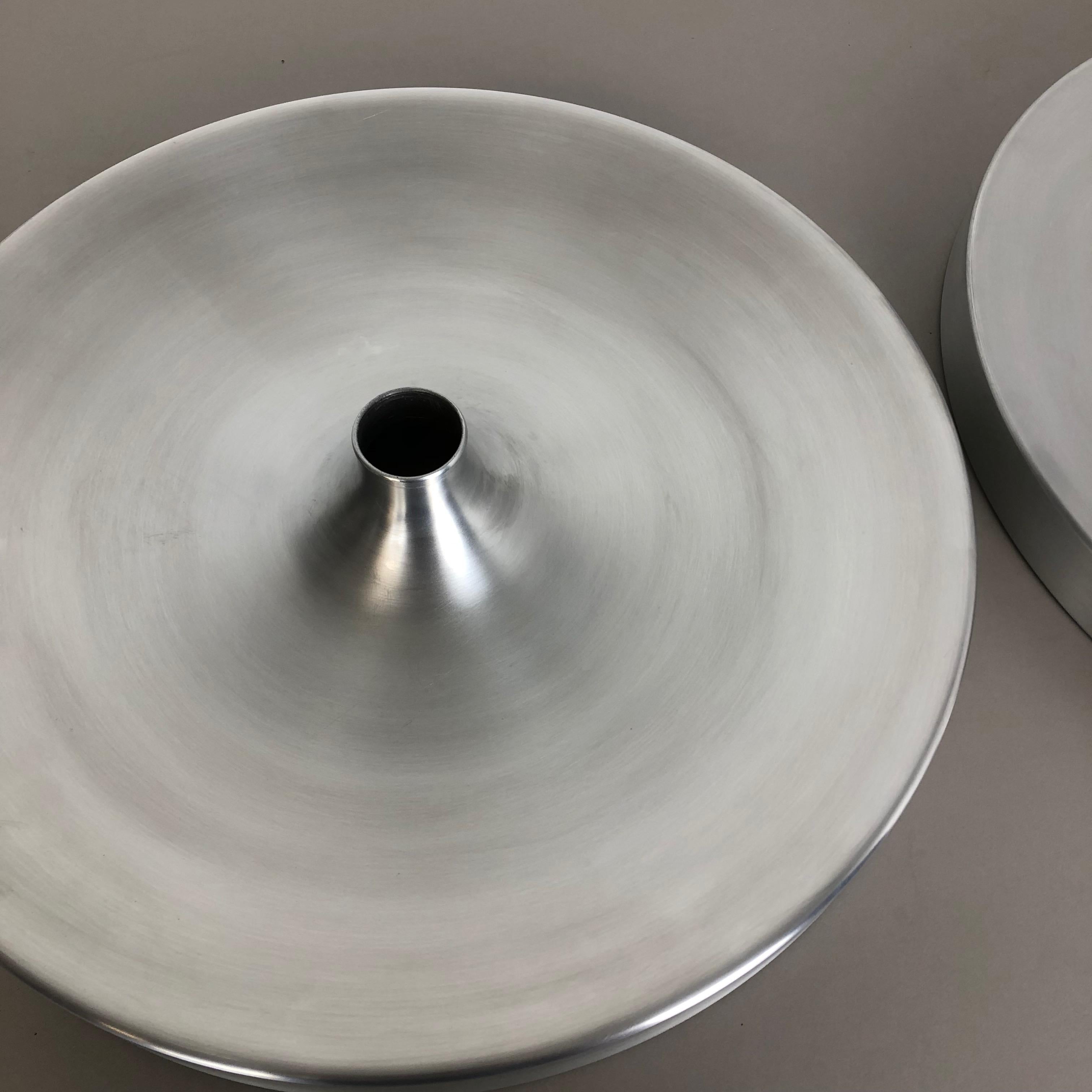 Set of Two 1970s Charlotte Perriand Style Disc Wall Light by Staff, Germany 7
